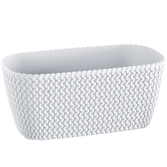 ΖΑΡΝΤΙΝΙΕΡΑ ΛΕΥΚΟ SPLOFY CASE ΟΒΑΛ 39.7x18x14.5cm 1/5ΚΙΒ ΖΑΡΝΤΙΝΙΕΡΑ ΛΕΥΚΟ SPLOFY CASE ΟΒΑΛ 39.7x18x14.5cm 1/5ΚΙΒ