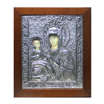 ΕΙΚΟΝΑ ΑΛΟΥΜΙΝΙΟΥ ΠΑΝΑΓΙΑ ΤΡΙΧΕΡΟΥΣΑ - 34x40cm