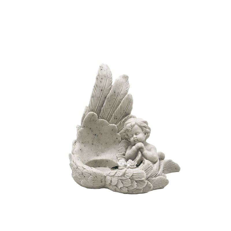 ΠΟΛΥΕΣΤΕΡΙΚΟ ΜΝΗΜΕΙΟΥ ΒΑΣΗ ΡΕΣΩ ΦΤΕΡΟ-ΞΑΠΛΩΜΕΝΟΣ ΑΓΓΕΛΟΣ - 14.5x9x14cm 36/ΚΙΒ