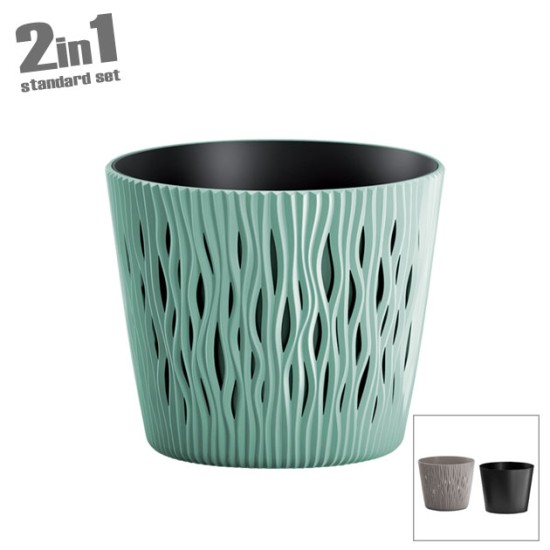 ΓΛΑΣΤΡΑ (2 ΣΕ 1) ΜΕΝΤΑ SANDY ROUND ΣΤΡΟΓΓΥΛΗ Φ18.9x16.5cm 10/60ΚΙΒ ΓΛΑΣΤΡΑ (2 ΣΕ 1) ΜΕΝΤΑ SANDY ROUND ΣΤΡΟΓΓΥΛΗ Φ18.9x16.5cm 10/60ΚΙΒ
