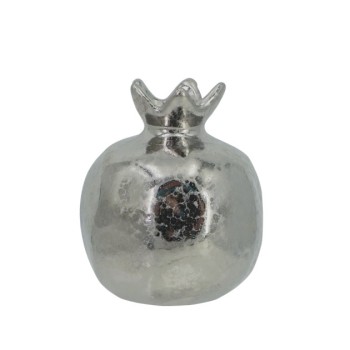 ΚΕΡΑΜΙΚΟ ΡΟΔΙ ΜΕΣΑΙΟ ΑΣΗΜΙ ΣΦΥΡΙΛΑΤΟ 9x10cm 1/54ΚΙΒ