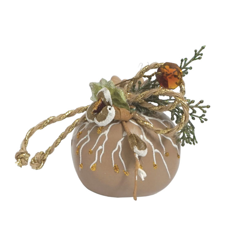 ΡΟΔΙ ΜΙΚΡΟ MOKKA ΣΤΟΛΙΣΜΕΝΟ & ΖΩΓΡΑΦΙΣΜΕΝΟ ΣΤΟ ΧΕΡΙ - 6.5x6.5cm 1/96ΚΙΒ