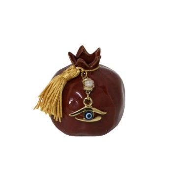 ΣΤΟΛΙΣΜΕΝΟ ΚΕΡΑΜΙΚΟ ΡΟΔΙ ΜΙΚΡΟ ΚΕΡΑΜΙΔΙ / ΚΟΡΔΟΝΙ ΧΡΥΣΟ 6.5x6.5cm 1/96ΚΙΒ