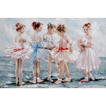 ΠΙΝΑΚΑΣ ΚΑΜΒΑΣ 5 ΜΙΚΡΕΣ ΜΠΑΛΑΡΙΝΕΣ 80x120x3cm 6/ΚΙΒ