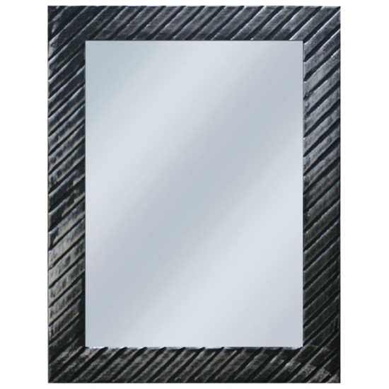ΚΑΘΡΕΠΤΗΣ ΜΕ ΞΥΛΙΝΟ ΚΑΔΡΟ - ΜΑΥΡΟ ΜΕ ΡΙΓΑ 60x80cm. 1/12ΚΙΒ ΚΑΘΡΕΠΤΗΣ ΜΕ ΞΥΛΙΝΟ ΚΑΔΡΟ - ΜΑΥΡΟ ΜΕ ΡΙΓΑ 60x80cm. 1/12ΚΙΒ