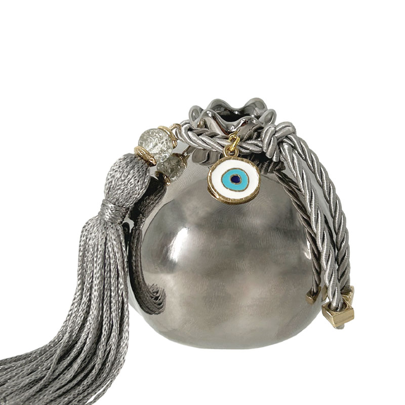 ΚΕΡΑΜΙΚΟ ΡΟΔΙ ΜΙΚΡΟ ΑΣΗΜΙ ΣΤΟΛΙΣΜΕΝΟ ΑΣΗΜΙ ΜΑΤΙ & ΦΟΥΝΤΑ - Φ7.3x7.5cm 6/48ΚΙΒ