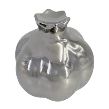 ΚΕΡΑΜΙΚΟ ΔΙΑΚΟΣΜΗΤΙΚΟ ΡΟΔΙ ΓΙΓΑΣ ΛΟΞΟ ΑΣΗΜΙ - Φ13x14cm 1/18ΚΙΒ