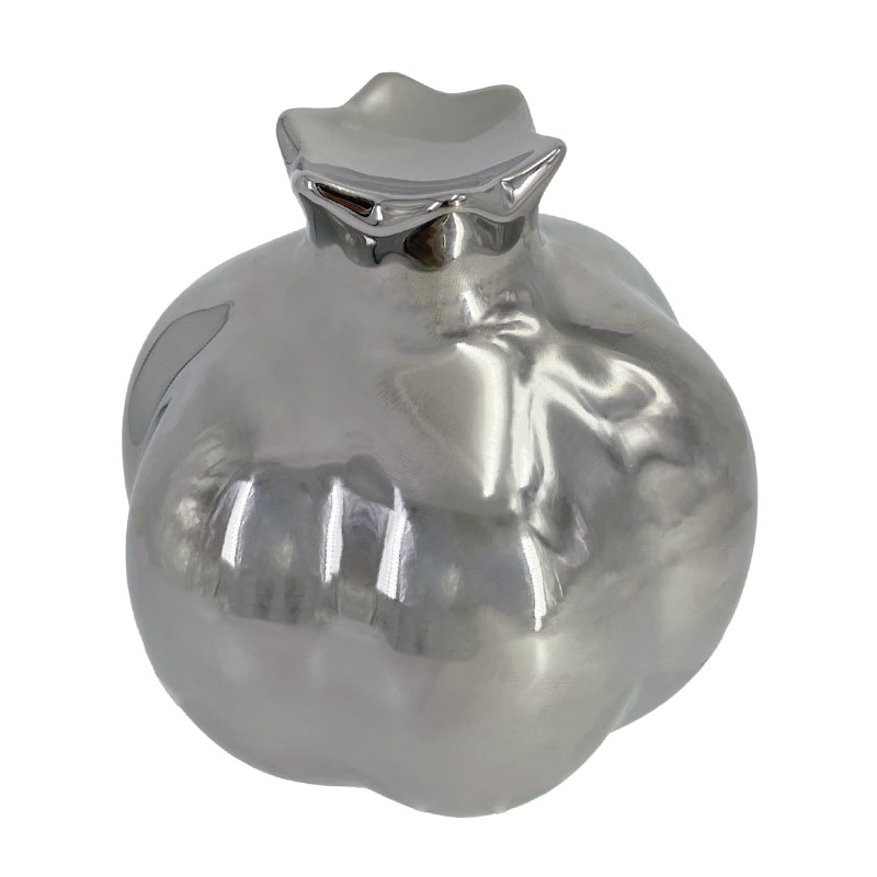 ΚΕΡΑΜΙΚΟ ΔΙΑΚΟΣΜΗΤΙΚΟ ΡΟΔΙ ΓΙΓΑΣ ΛΟΞΟ ΑΣΗΜΙ - Φ13x14cm 1/18ΚΙΒ