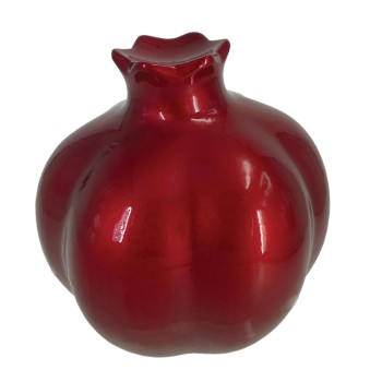 ΚΕΡΑΜΙΚΟ ΔΙΑΚΟΣΜΗΤΙΚΟ ΡΟΔΙ ΓΙΓΑΣ ΛΟΞΟ ΚΟΚΚΙΝΟ - Φ13x14cm 1/18ΚΙΒ