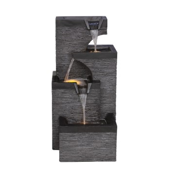 ΕΠΙΔΑΠΕΔΙΟ ΣΥΝΤΡΙΒΑΝΙ ΔΙΑΚΟΣΜΗΣΗΣ ΑΝΘΡΑΚΙ ΜΕ ΦΩΣ 4 ΕΠΙΠΕΔΑ - 36.5x35.5x82cm 1/ΚΙΒ