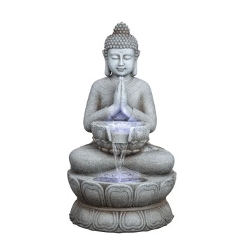 ΕΠΙΔΑΠΕΔΙΟ ΣΥΝΤΡΙΒΑΝΙ ΔΙΑΚΟΣΜΗΣΗΣ ΓΚΡΙ ΜΕ ΦΩΣ ΒΟΥΔΑΣ - 47x41x83cm 1/ΚΙΒ