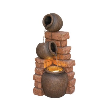 ΕΠΙΔΑΠΕΔΙΟ ΣΥΝΤΡΙΒΑΝΙ ΔΙΑΚΟΣΜΗΣΗΣ ΤΕΡΑΚΟΤΑ ΜΕ ΦΩΣ ΤΟΥΒΛΑ ΚΑΙ 3 ΣΤΑΜΝΕΣ - 27x27x66cm 1/ΚΙΒ