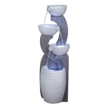 ΕΠΙΔΑΠΕΔΙΟ ΣΥΝΤΡΙΒΑΝΙ ΔΙΑΚΟΣΜΗΣΗΣ ΓΚΡΙ ΜΕ ΦΩΣ 4 ΔΟΧΕΙΑ - 33x37x100cm 1/ΚΙΒ