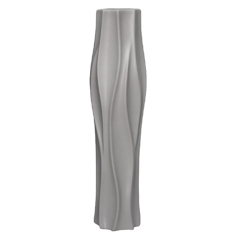 ΕΠΙΔΑΠΕΔΙΟ ΒΑΖΟ ΓΚΡΙ ΚΥΜΜΑΤΙΣΤΟ - 19.5x78cm 1/4ΚΙΒ