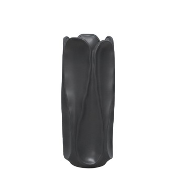 ΕΠΙΔΑΠΕΔΙΟ ΒΑΖΟ ΑΝΘΡΑΚΙ ΚΕΡΑΜΙΚΟ ΜΕ ΠΤΥΧΩΣΕΙΣ - 19x45.5cm 1/6ΚΙΒ