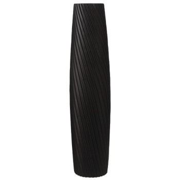 ΕΠΙΔΑΠΕΔΙΟ ΒΑΖΟ ΜΑΥΡΟ ΚΕΡΑΜΙΚΟ ΜΕ ΔΙΑΓΩΝΙΕΣ ΓΡΑΜΜΕΣ - 23x102cm /1ΚΙΒ