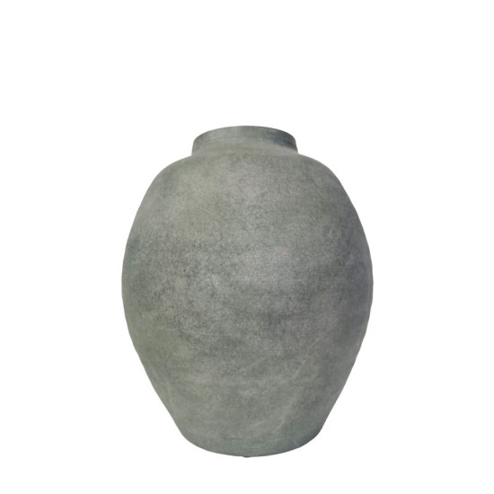 ΚΕΡΑΜΙΚΟ ΒΑΖΟ ΜΙΝΙΜΑΛ ΓΚΡΙ ΠΕΤΡΑΣ - Φ25x29.5cm 2/ΚΙΒ ΚΕΡΑΜΙΚΟ ΒΑΖΟ ΜΙΝΙΜΑΛ ΓΚΡΙ ΠΕΤΡΑΣ - Φ25x29.5cm 2/ΚΙΒ
