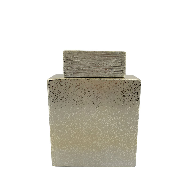 ΚΕΡΑΜΙΚΟ ΚΟΥΠ ΑΝΟΙΧΤΟ ΧΡΥΣΟ ΓΡΑΜΜΩΤΟ & ΣΤΑΜΠΩΤΟ ΜΕ ΚΑΠΑΚΙ-17x6.5x24.7cm 1/8KIB