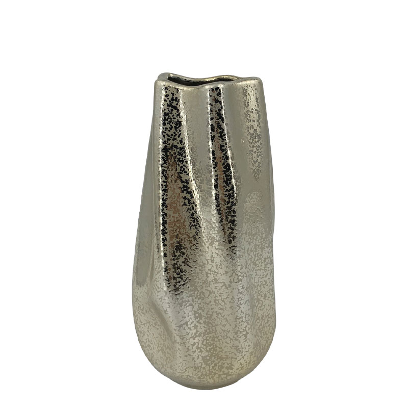 ΚΕΡΑΜΙΚO ΔΙΑΚΟΣΜΗΤΙΚΟ ΣΚΥΛΟΣ ΑΝΟΙΧΤΟ ΧΡΥΣΟ ΣΤΑΜΠΩΤΟ-22x12.5x29.5cm 1/12KIB