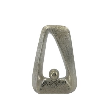 ΚΕΡΑΜΙΚΟ ΔΙΑΚΟΣΜΗΤΙΚΟ ΚΗΡΟΠΗΓΙΟ ΑΝΟΙΧΤΟ ΧΡΥΣΟ ΣΤΑΜΠΩΤΟ - 11x11x20cm 1/18KIB