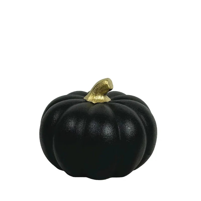 ΚΕΡΑΜΙΚΟ ΚΟΛΟΚΥΘΑ ΜΑΥΡΟ/ΧΡΥΣΟ ΜΑΤ ΜΙΚΡΟ - 15.2cm 1/18ΚΙΒ