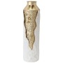 ΜΕΤΑΛΛΙΚΟ ΒΑΖΟ  ΧΡΥΣΟ/ΛΕΥΚΟ   - φ17.8x65.4cm 4/KIB