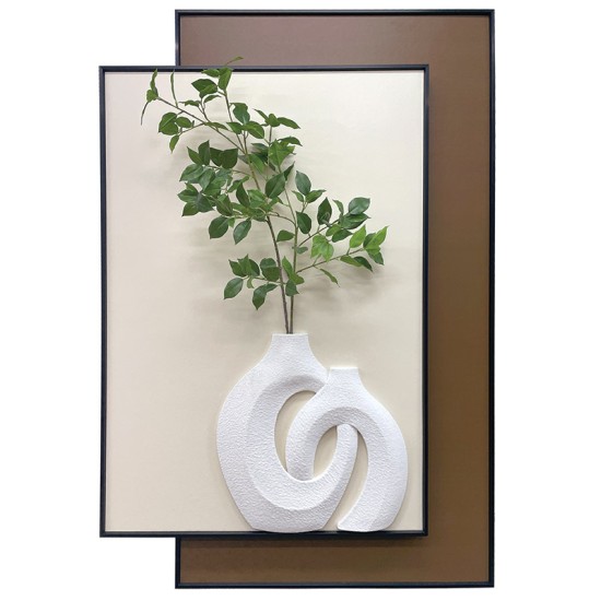 ΔΙΑΚΟΣΜΗΤΙΚΟ ΤΟΙΧΟΥ 3D ΜΕ ΒΑΖA & ΛΟΥΛΟΥΔΙ - 80x120cm 1/KIB ΔΙΑΚΟΣΜΗΤΙΚΟ ΤΟΙΧΟΥ 3D ΜΕ ΒΑΖA & ΛΟΥΛΟΥΔΙ - 80x120cm 1/KIB