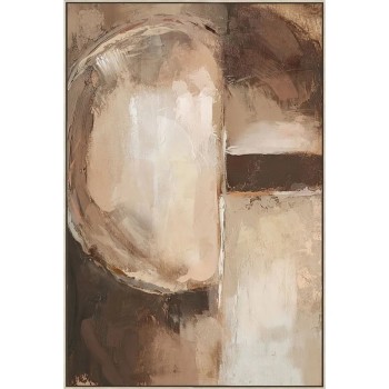 ΠΙΝΑΚΑΣ ΚΑΜΒΑΣ ΚΑΦΕ ΑΦΗΡΗΜΕΝΟ ΣΧΕΔΙΟ ΣΕ ΚΟΡΝΙΖΑ - 82.5x122.5x3.5cm 8/ΚΙB