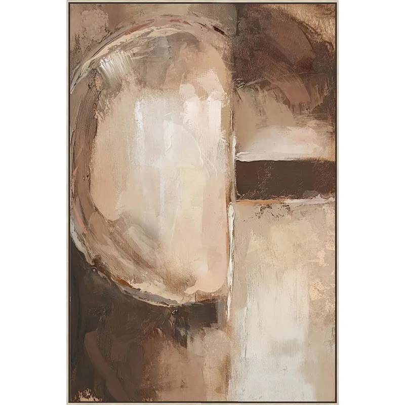 ΠΙΝΑΚΑΣ ΚΑΜΒΑΣ ΚΑΦΕ ΑΦΗΡΗΜΕΝΟ ΣΧΕΔΙΟ ΣΕ ΚΟΡΝΙΖΑ - 82.5x122.5x3.5cm 8/ΚΙB