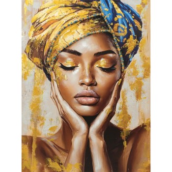 ΠΙΝΑΚΑΣ ΚΑΜΒΑΣ ΜΠΟΧΟ ΓΥΝΑΙΚΑ - 90x120cm 6/KIB