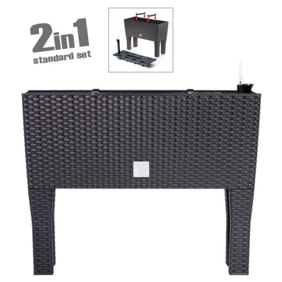 ΖΑΡΝΤΙΝΙΕΡΑ ΜΕ ΠΟΔΙΑ (2 ΣΕ 1) ΑΝΘΡΑΚΙ RATO CASE 80x33x62cm 1/3ΚΙΒ ΖΑΡΝΤΙΝΙΕΡΑ ΜΕ ΠΟΔΙΑ (2 ΣΕ 1) ΑΝΘΡΑΚΙ RATO CASE 80x33x62cm 1/3ΚΙΒ