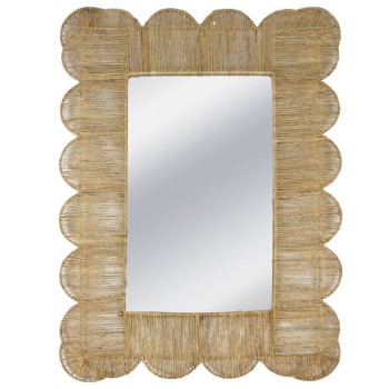 ΨΑΘΙΝΟΣ ΔΙΑΚΟΣΜΗΤΙΚΟΣ ΚΑΘΡΕΦΤΗΣ TOIXOY (ΟΡΘΟΓΩΝΙΟΣ 27x66cm) ΛΟΥΛΟΥΔΙ - 52x73cm 2/ΚΙΒ