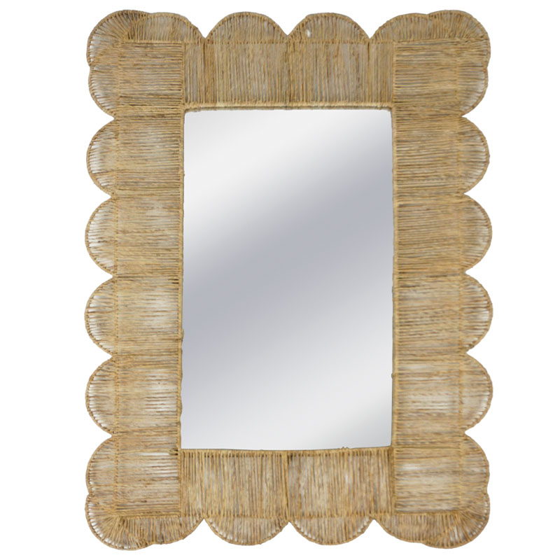 ΨΑΘΙΝΟΣ ΔΙΑΚΟΣΜΗΤΙΚΟΣ ΚΑΘΡΕΦΤΗΣ TOIXOY (ΟΡΘΟΓΩΝΙΟΣ 27x66cm) ΛΟΥΛΟΥΔΙ - 52x73cm 2/ΚΙΒ