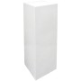 FIBERGLASS ΒΑΣΗ/ΚΟΛΩΝΑ ΟΡΘΟΓΩΝΙΟ ΛΕΥΚΟ - 33x33x91cm 1/ΚΙΒ
