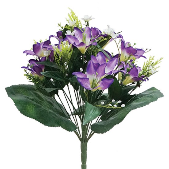 ΜΠΟΥΚΕΤΟ ΜΩΒ ΚΡΙΝΟΣ X24 Y45cm. 12/60ΚΙΒ ΜΠΟΥΚΕΤΟ ΜΩΒ ΚΡΙΝΟΣ X24 Y45cm. 12/60ΚΙΒ