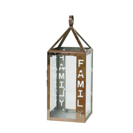 ΔΙΑΚΟΣΝΗΤΙΚΟ ΦΑΝΑΡΙ ΜΠΡΟΝΖΕ FAMILY - 17x17x46cm ΔΙΑΚΟΣΝΗΤΙΚΟ ΦΑΝΑΡΙ ΜΠΡΟΝΖΕ FAMILY - 17x17x46cm