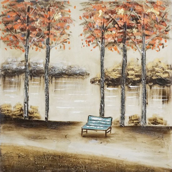 ΠΙΝΑΚΑΣ ΚΑΜΒΑΣ ΠΑΓΚΑΚΙ ΔΕΝΤΡΑ 100x100x3cm 6/ΚΙΒ ΠΙΝΑΚΑΣ ΚΑΜΒΑΣ ΠΑΓΚΑΚΙ ΔΕΝΤΡΑ 100x100x3cm 6/ΚΙΒ