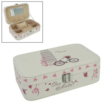 ΜΠΙΖΟΥΤΙΕΡΑ ΕΚΡΟΥ ΠΟΛΕΙΣ/ΧΩΡΕΣ (ITALY, PARIS, LONDON) ΤΥΧΑΙΑ ΕΠΙΛΟΓΗ 22x14x7cm 40/ΚΙΒ