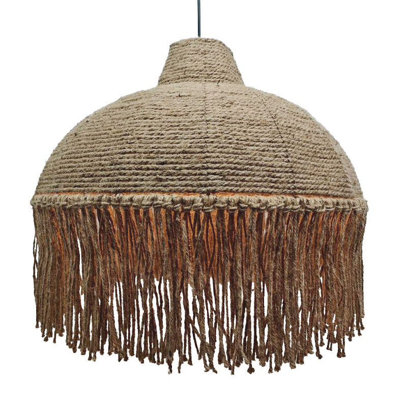 ΚΑΠΕΛΟ ΦΩΤΙΣΤΙΚΟΥ ΟΡΟΦΗΣ ΚΡΕΜΑΣΤΟ ΚΑΦΕ ΜΕ ΣΧΟΙΝΙ ΚΑΙ ΚΡΟΣΙΑ - 60x51.5cm 20ΚΙΒ