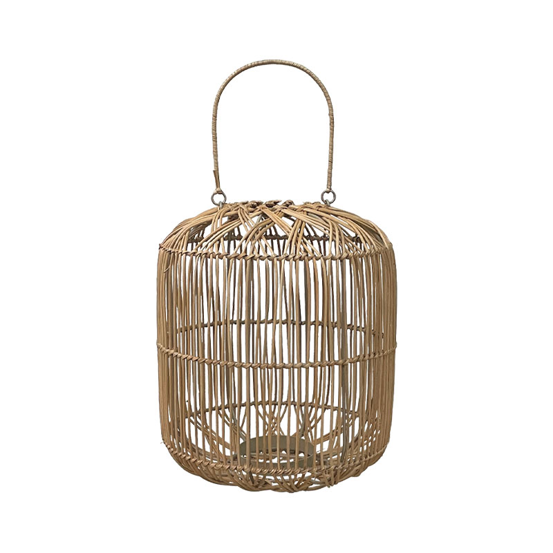 ΨΑΘΙΝΟ ΔΙΑΚΟΣΜΗΤΙΚΟ ΦΑΝΑΡΑΚΙ ΑΠΟ ΜΠΑΜΠΟΥ - Φ27x31/46cm 4/ΚΙΒ