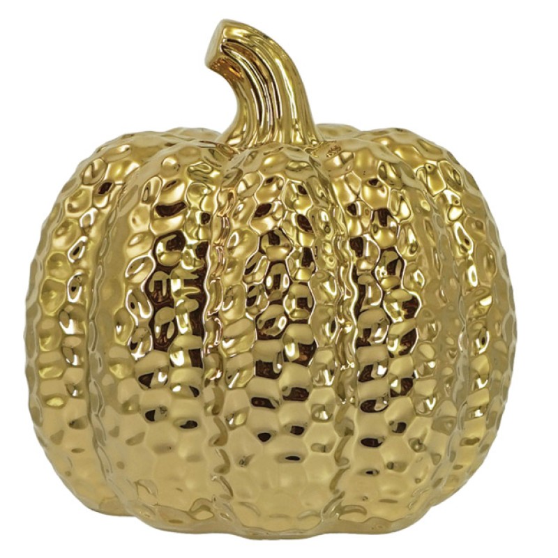 ΚΕΡΑΜΙΚΗ ΚΟΛΟΚΥΘΑ ΧΡΥΣΟ ΣΦΥΡΗΛΑΤΟ ΓΙΓΑΣ Φ20.5x20cm 1/6ΚΙΒ