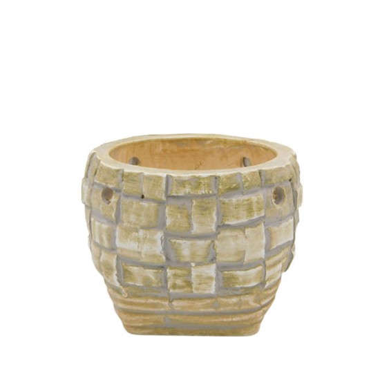 ΚΑΣΠΩ ΣΤΡΟΓΓΥΛΟ ΜΠΕΖ ΜΩΣΑΪΚΟ ΜΕΣΑΙΟ Φ16x13.5cm 1/8ΚΙΒ ΚΑΣΠΩ ΣΤΡΟΓΓΥΛΟ ΜΠΕΖ ΜΩΣΑΪΚΟ ΜΕΣΑΙΟ Φ16x13.5cm 1/8ΚΙΒ