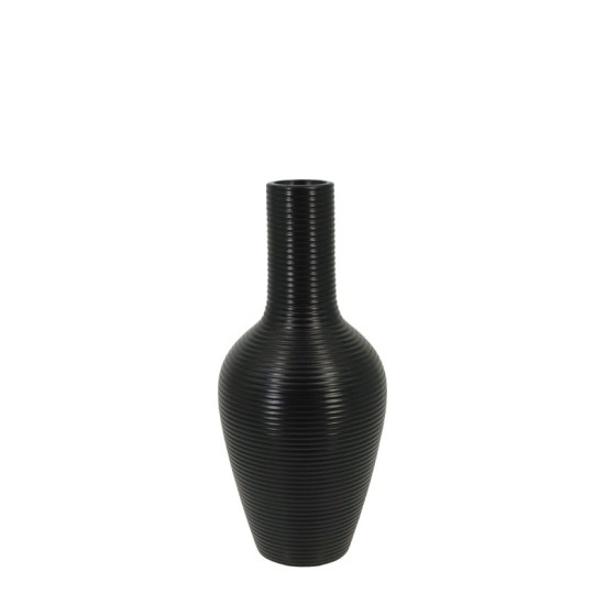 ΒΑΖΟ-ΜΠΟΥΚΑΛΙ ΜΑΥΡΟ ΚΕΡΑΜΙΚΟ ΓΡΑΜΜΩΤΟ Φ14x31cm - 12/KIB ΒΑΖΟ-ΜΠΟΥΚΑΛΙ ΜΑΥΡΟ ΚΕΡΑΜΙΚΟ ΓΡΑΜΜΩΤΟ Φ14x31cm - 12/KIB