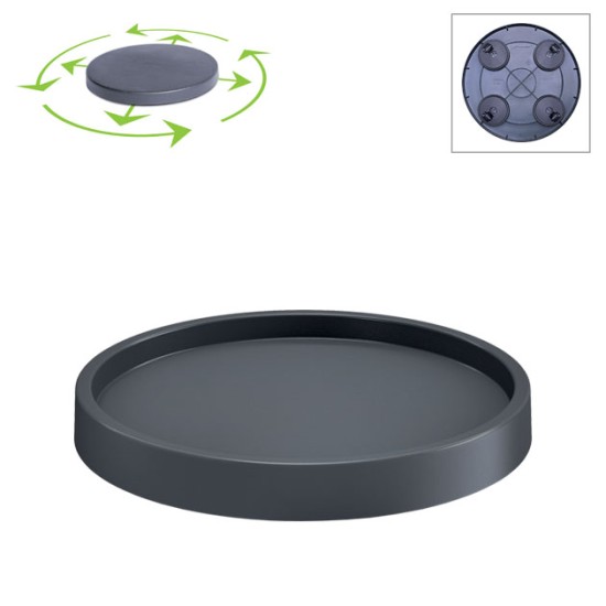 ΠΙΑΤΟ ΓΛΑΣΤΡΑΣ ΜΕ ΡΟΔΑΚΙΑ ΑΝΘΡΑΚΙ SAUCER ROUND 360 ΓΛΑΣΤΡΑΣ ΣΤΡΟΓΓΥΛΟ Φ29.2x5.7cm 8/32ΚΙΒ ΠΙΑΤΟ ΓΛΑΣΤΡΑΣ ΜΕ ΡΟΔΑΚΙΑ ΑΝΘΡΑΚΙ SAUCER ROUND 360 ΓΛΑΣΤΡΑΣ ΣΤΡΟΓΓΥΛΟ Φ29.2x5.7cm 8/32ΚΙΒ