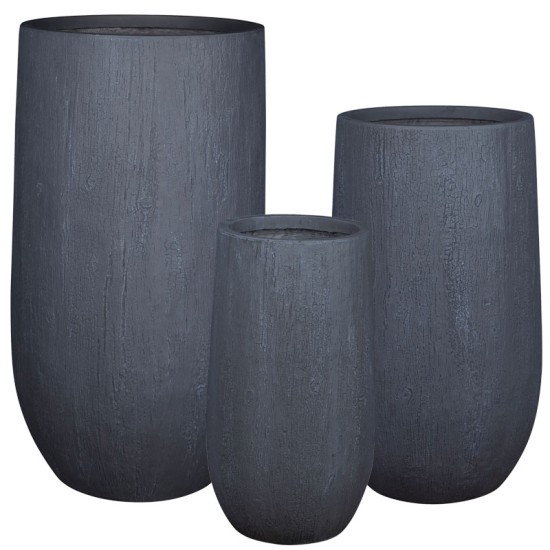 ΚΑΣΠΩ FIBERCLAY ΣΕΤ/3 ΑΝΘΡΑΚΙ ΚΟΡΜΟΣ-ΒΑΡΕΛΙ S:Φ33x60, M:Φ42x75, L:Φ53x95cm 4/ΠΑΛ ΚΑΣΠΩ FIBERCLAY ΣΕΤ/3 ΑΝΘΡΑΚΙ ΚΟΡΜΟΣ-ΒΑΡΕΛΙ S:Φ33x60, M:Φ42x75, L:Φ53x95cm 4/ΠΑΛ