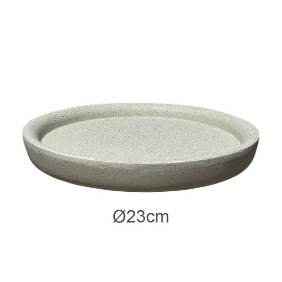 ΠΙΑΤΟ FIBER CLAY ΜΠΕΖ-ΓΡΑΝΙΤΗ ΣΤΡΟΓΓΥΛΟ ΓΙΑ ΚΑΣΠΩ - Φ23x3.5cm 5/ΚΙΒ ΠΙΑΤΟ FIBER CLAY ΜΠΕΖ-ΓΡΑΝΙΤΗ ΣΤΡΟΓΓΥΛΟ ΓΙΑ ΚΑΣΠΩ - Φ23x3.5cm 5/ΚΙΒ