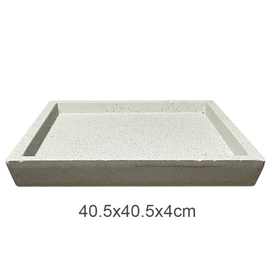 ΠΙΑΤΟ FIBER CLAY ΜΠΕΖ-ΓΡΑΝΙΤΗ ΤΕΤΡΑΓΩΝΟ ΓΙΑ ΚΑΣΠΩ - 40.5x40.5x4cm 5/ΚΙΒ ΠΙΑΤΟ FIBER CLAY ΜΠΕΖ-ΓΡΑΝΙΤΗ ΤΕΤΡΑΓΩΝΟ ΓΙΑ ΚΑΣΠΩ - 40.5x40.5x4cm 5/ΚΙΒ