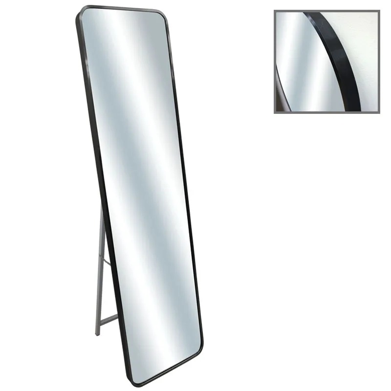 ΚΑΘΡΕΦΤΗΣ ΟΡΘΟΓΩΝΙΟΣ ΕΠΙΔΑΠΕΔΙΟΣ ΜΑΥΡΟ ΠΛΑΙΣΙΟ ΑΛΟΥΜΙΝΙΟΥ - 40x150x4cm 1/3ΚΙΒ