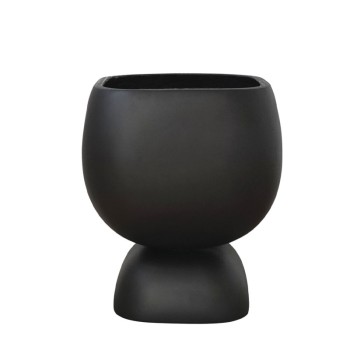 FIBERCLAY ΚΑΣΠΩ ΜΠΩΛ ΜΕ ΒΑΣΗ ΜΑΥΡΟ ΜΑΤ - 32.5x32.5x39.5cm 1/ΚΙΒ