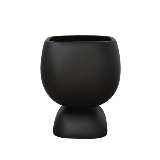 FIBERCLAY ΚΑΣΠΩ ΜΠΩΛ ΜΕ ΒΑΣΗ ΜΑΥΡΟ ΜΑΤ - 32.5x32.5x39.5cm 1/ΚΙΒ FIBERCLAY ΚΑΣΠΩ ΜΠΩΛ ΜΕ ΒΑΣΗ ΜΑΥΡΟ ΜΑΤ - 32.5x32.5x39.5cm 1/ΚΙΒ